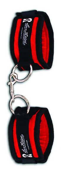 LUX FETISH Love Cuffs red von Lux Fetish